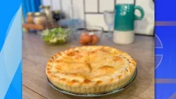 Leticia nos enseña a preparar un delicioso pastel de puerros