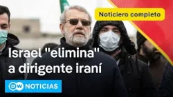 ?DW Noticias 17 de marzo: Israel afirma haber matado al jefe de seguridad de Irán, Alí Larijan