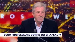 Eric Revel: "This means those 3,000 people were being paid but had no assignment"