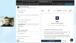 Alaan's expense policy builder