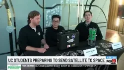 UC students prepare to launch satellite into space