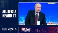 Putin said one word too many | Break The Fake