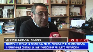 DANIEL SANDOVAL: I REJECT THE STJ'S GROUNDS AND AM PREPARING AN EXTRAORDINARY APPEAL