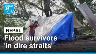 After the floods, Nepal's survivors look to rebuilding their lives • FRANCE 24 English
