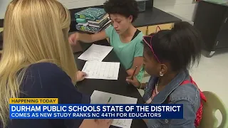NC ranked as one of worst states for teachers, new report says