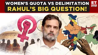 Rahul Gandhi Vs Rijiju: Why Is Women’s Quota Being Linked To Delimitation? |Women’s Reservation Bill
