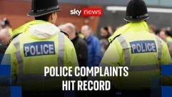 Police complaints hit record high as more than 100,000 cases logged in 2025