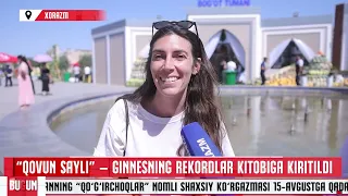 "Qovun sayli" - ginnesning rekordlar kitobiga kiritildi | BUGUN (10.08.2026)