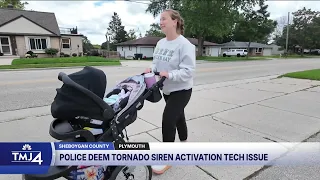 Plymouth residents alarmed after tornado siren malfunctioned Friday evening