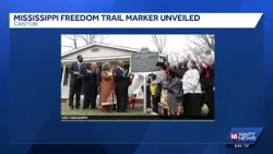 New Freedom Trail marker goes up in Canton