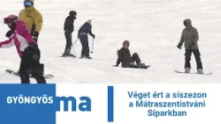 Véget ért a síszezon a Mátraszentistváni Síparkban