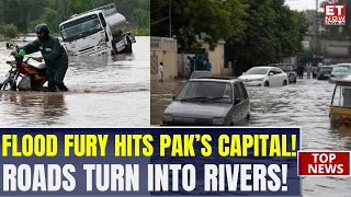 Pakistan In Flood Chaos! Islamabad Roads Submerged, Cars Stranded In Torrential Rain | World News