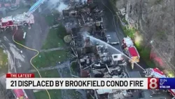 2 injured after fire rips through condo complex in Brookfield