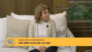 Micaela Saconi presents the July 9th Gala and previews Tandil's cultural agenda