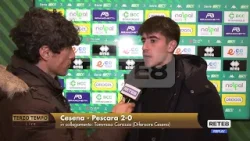 Cesena - Pescara 2-0 91° Corazza: "A Pescara fatte scelte diverse e ho colto questa opportunità"