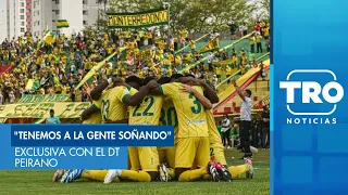 "We have the fans dreaming" | Pablo Peirano reveals the keys to Atlético Bucaramanga