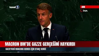 Macron Shouts the Truth About Gaza at the UN! A Shame for Us All