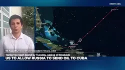 Russian oil tanker nears Cuba, Trump softens de facto blockade rhetoric • FRANCE 24 English