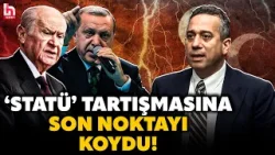 BAHÇELİ TOPU ATIYOR, ERDOĞAN SESSİZ! CHP'li Ali Mahir Başarır'dan 'Statü' çıkışına tek cümlelik rest