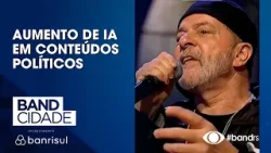 Aumento de IA em conteúdos políticos