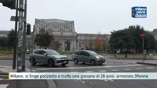 Milan, man impersonates police officer to scam young woman: Railway Police arrest 39-year-old nea...