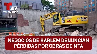 Harlem businesses report losses due to MTA construction