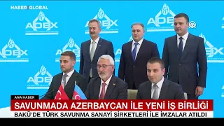 Savunmada Azerbaycan İle Yeni İş Birliği | Bakü'de Türk Savunma Sanayi Şirketleri İle İmzalar Atıldı