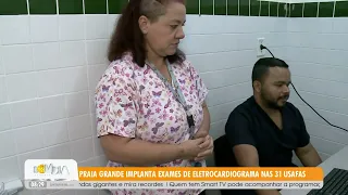 Praia Grande implements electrocardiogram exams in its 31 family health units - 9/24/2026