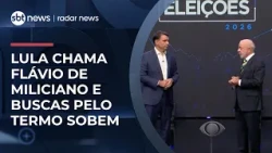 Busca por 'miliciano' dispara em debate entre Lula e Flávio | #RadarNews