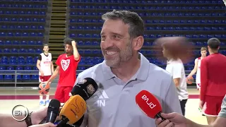 KOŠARKA C. ZVEZDA PRIPREME