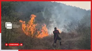 Zjarri në Zall-Strikçan të Bulqizës, zjarrfikësit shmangin tragjedinë pranë një banese