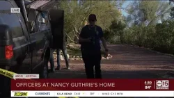 Multiple agencies show up at Nancy Guthrie's home as search continues