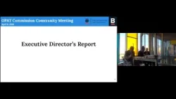OPAT Commission Community Meeting 4.9.26