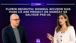 Florin Negruțiu: Domnul Nicușor Dan pare că are proiect de mandat să salveze PSD-ul