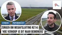 Zorgen voor overlast door werkzaamheden aan N214 tijdens afsluiting Papendrechtse brug