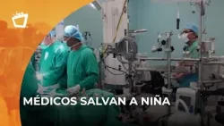 Intervención médica exitosa salva la vida de una niña