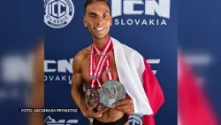 Four medals in a few weeks! Artur Boroński from Jaworzno conquers bodybuilding competitions