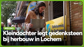 Gedenksteen markeert nieuw hoofdstuk voor Lochemse tafeltennisvereniging