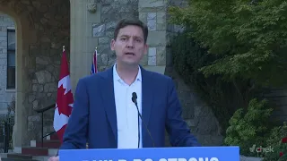 Eby calls B.C. snap election for Oct. 24, one week after municipal elections