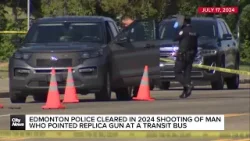 Edmonton police cleared in 2024 shooting of man who pointed replica gun at a transit bus