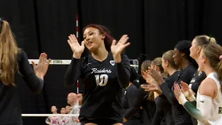 Wright State volleyball downs Dayton Flyers in five-set thriller