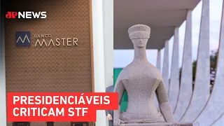 Candidatos à Presidência defendem quebra de sigilo do Caso Master