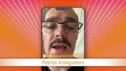 TV Oranje app videoboodschap - Patrick Klokgieters