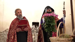 Խաղողօրհնեքը Ղուկասավանի Սուրբ Աստվածածին եկեղեցում