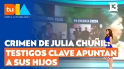 Las declaraciones de testigos clave que apuntan a los hijos en el crimen de Julia Chuñil | Tu Día