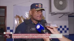 Adolescente morre em confronto com a polícia de Alta Floresta; comparsas conseguem fugir