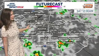 Expect a very muggy weekend before a cool down arrives next week