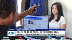 Del 17 al 19 de abril, el registro civil móvil llega a barrios de Comodoro