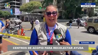 Multiple Humanitarian Aid Collection Centers in Caracas - 06/26