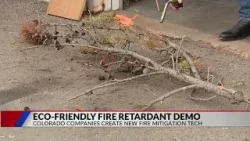 Компания из Колорадо предлагает систему пожаротушения с использованием огнезащитного состава на р...